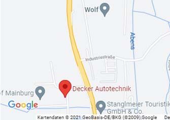 Anfahrt Autotochnik Decker